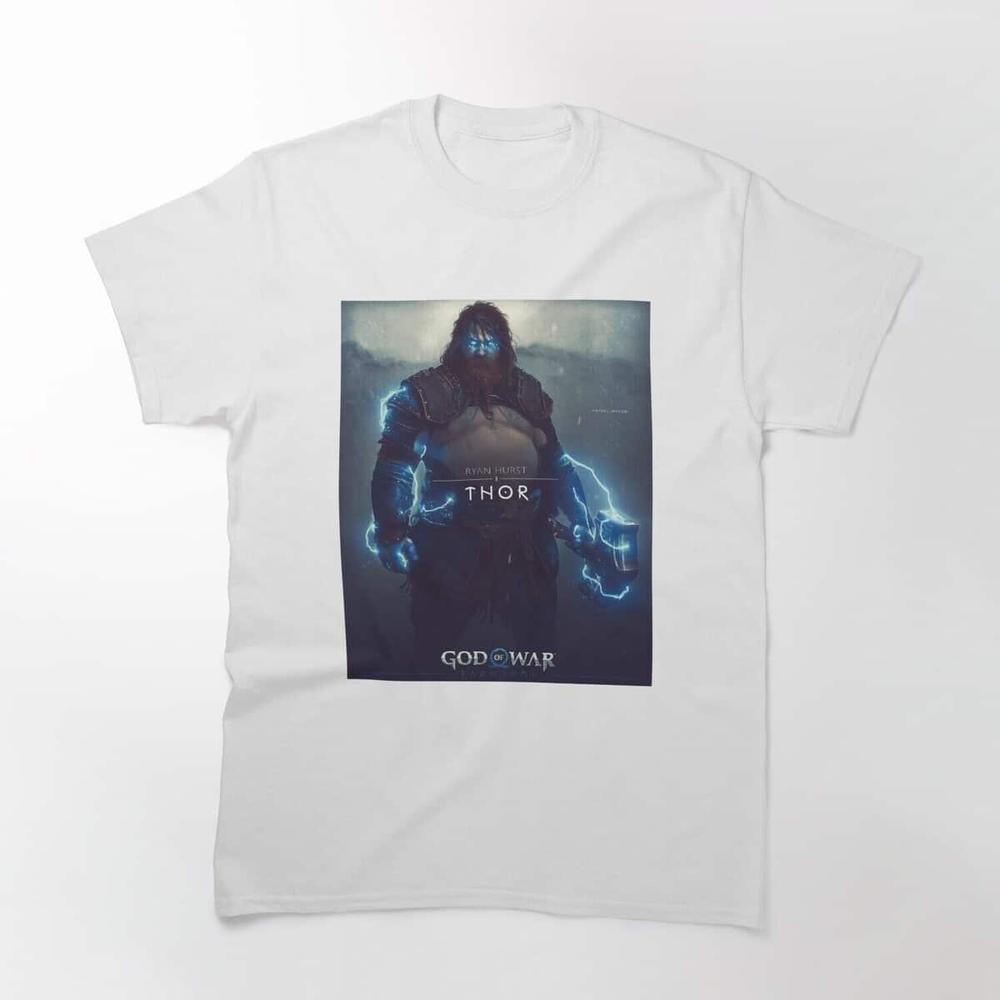 God Of War Ragnarok Thor God Of Thunder Tshirt
